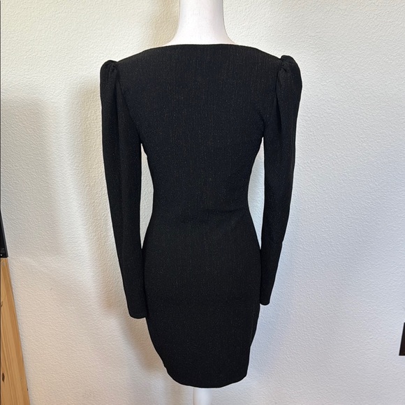 Guess Black Long Sleeve Dress - Picture 2 of 2